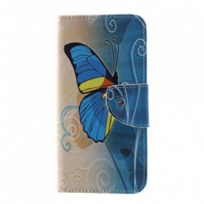 Flip Cover Samsung Galaxy S10 Sommerfugle Og Blomster