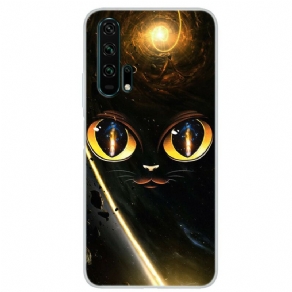 Cover Honor 20 Pro Galaxy Cat