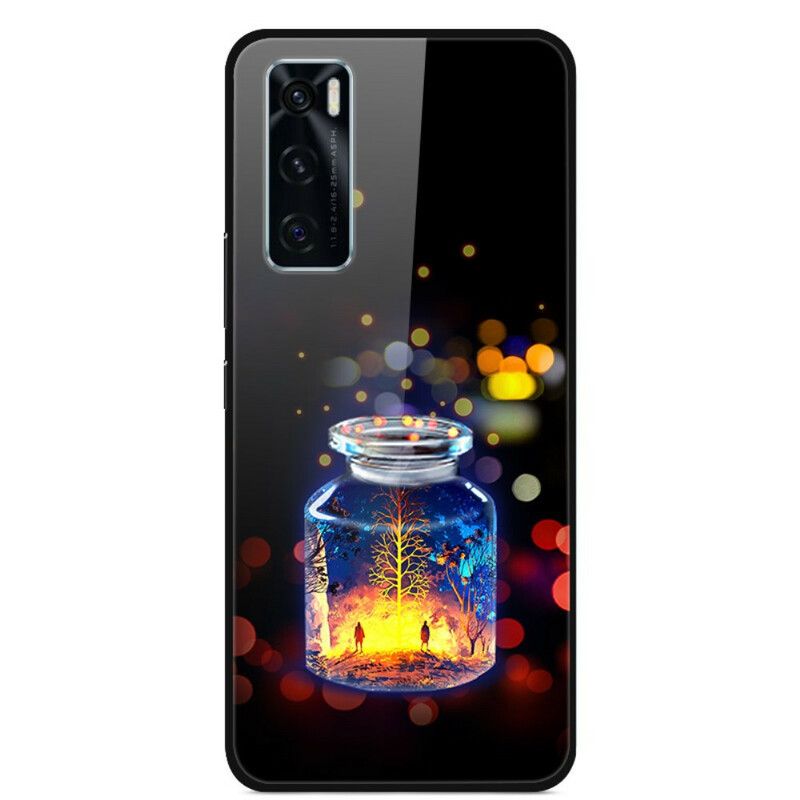 Cover Vivo Y70 Ønskeflaske Af Hærdet Glas