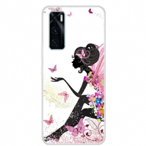 Cover Vivo Y70 Sommerfuglefrue