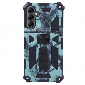 Cover Samsung Galaxy A15 5g Camouflage Integreret Støtte