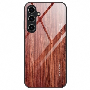 Cover Samsung Galaxy A15 5g Hærdet Glas Træ Design