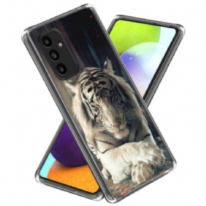 Cover Samsung Galaxy A15 5g Hvid Tiger