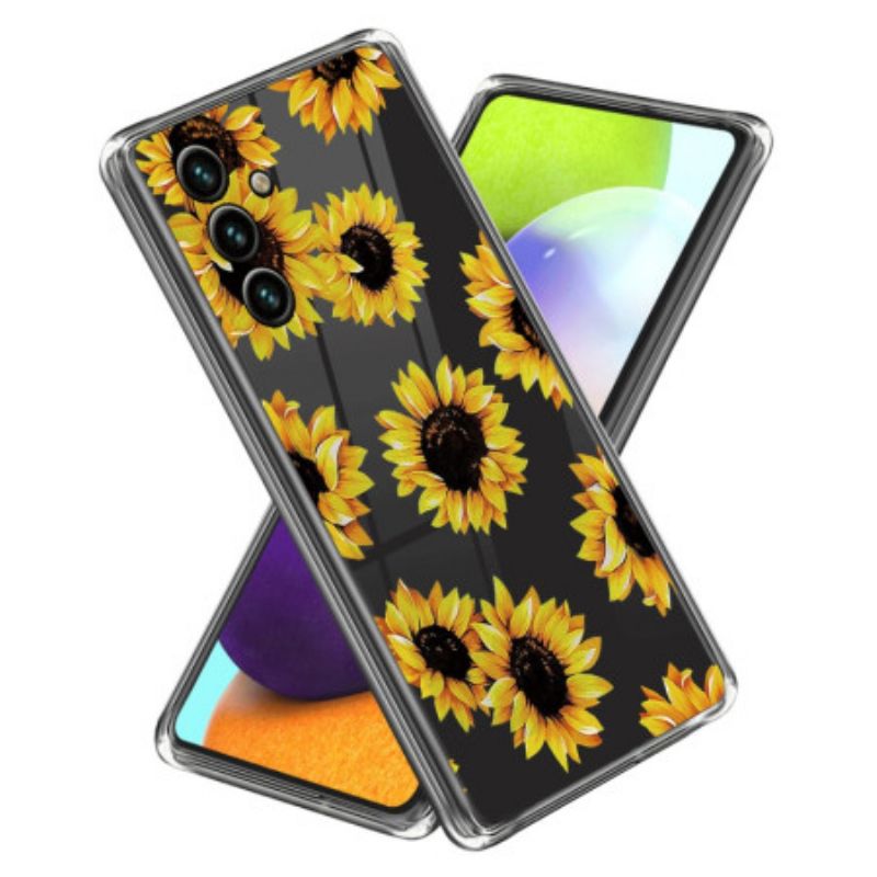 Cover Samsung Galaxy A15 5g Smukke Solsikker