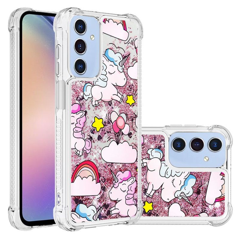 Cover Samsung Galaxy A15 5g Tegneseriemønsterserie