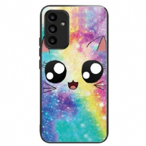 Cover Til Samsung Galaxy A15 5g Galaxy Cat Hærdet Glas