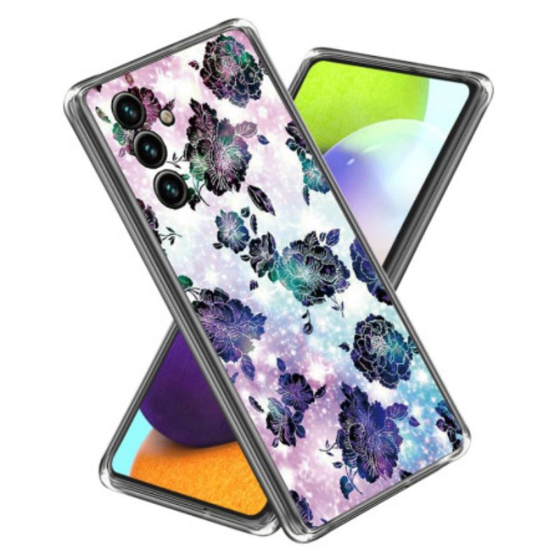 Cover Til Samsung Galaxy A15 5g Lilla Blomster