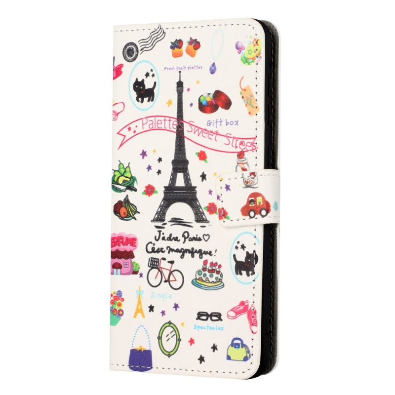 Flip Cover Til Samsung Galaxy A15 5g Jeg Elsker Paris