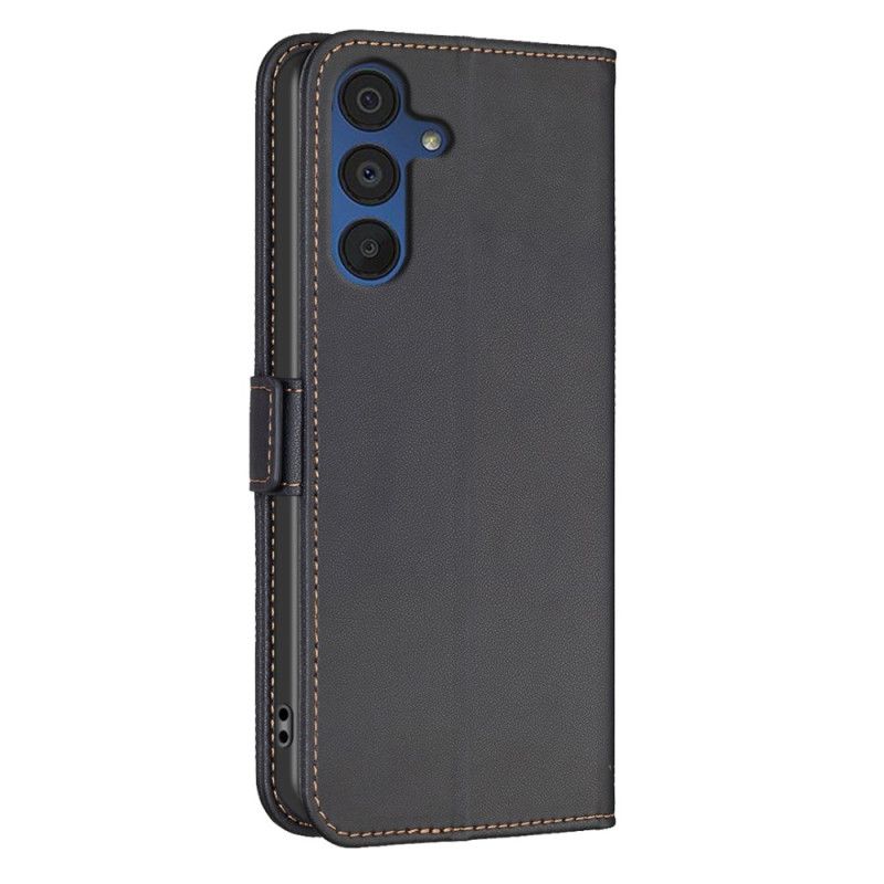 Læder Cover Samsung Galaxy A15 5g Telefon Etui Klassisk Binfen Farve