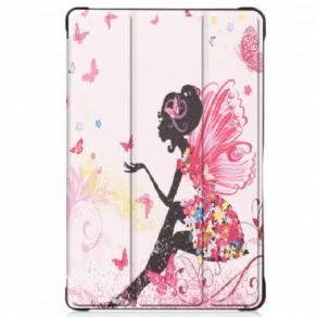 Cover Samsung Galaxy Tab A7 Forbedret Blomsterfe