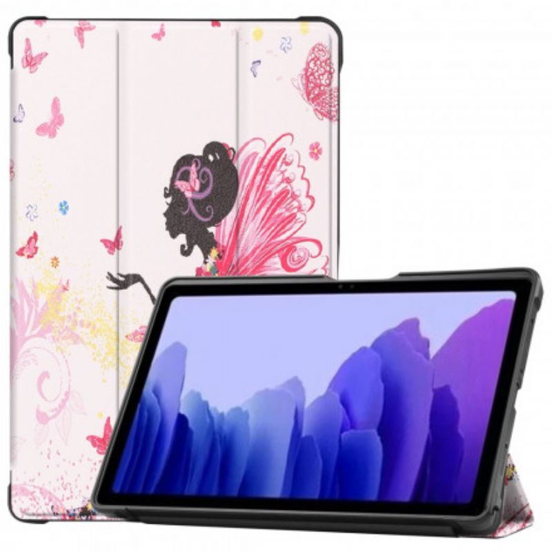 Cover Samsung Galaxy Tab A7 Forbedret Blomsterfe