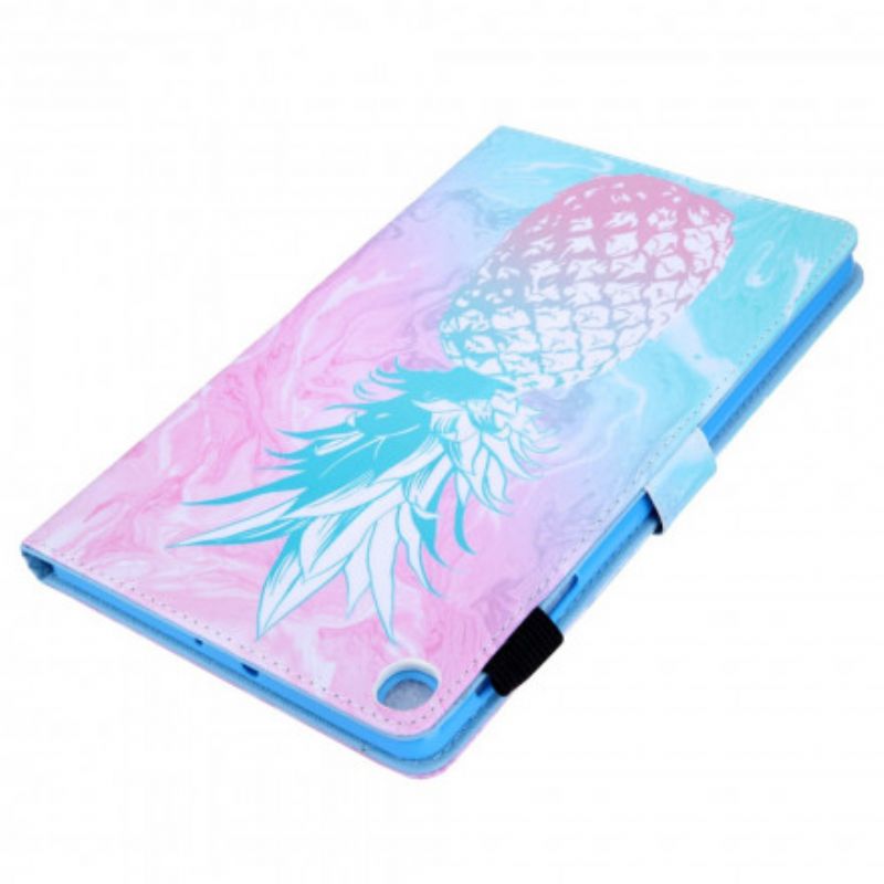 Flip Cover Samsung Galaxy Tab A7 Ananas Design