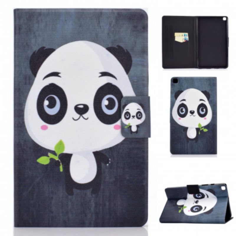 Flip Cover Samsung Galaxy Tab A7 Baby Panda