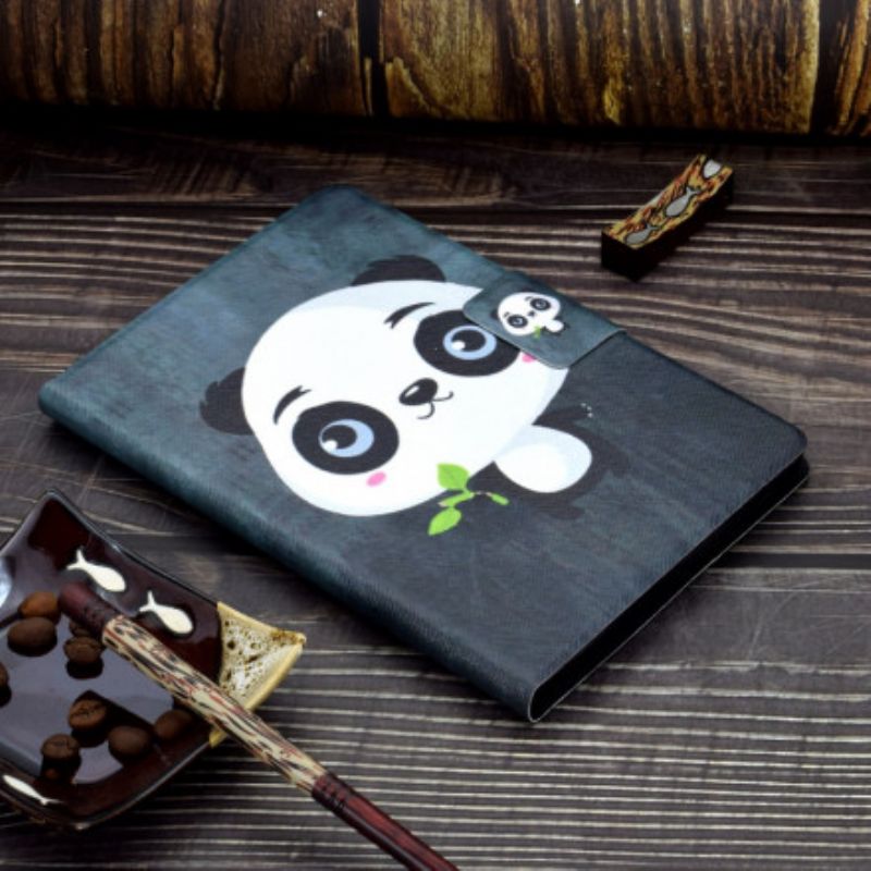 Flip Cover Samsung Galaxy Tab A7 Baby Panda