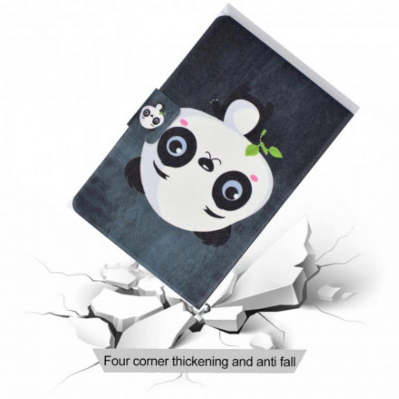 Flip Cover Samsung Galaxy Tab A7 Baby Panda