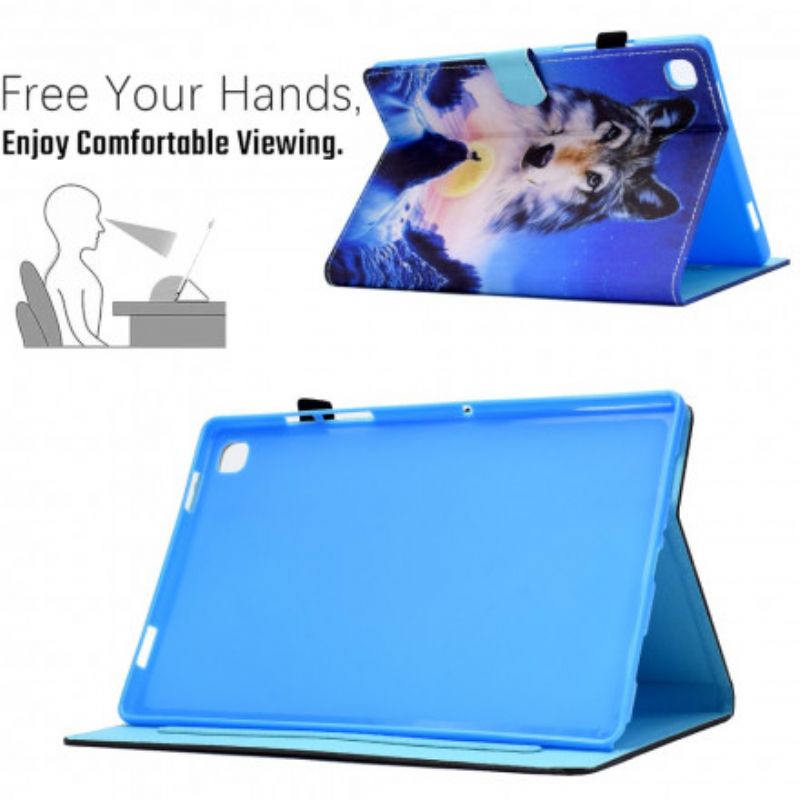 Flip Cover Samsung Galaxy Tab A7 Bjergulv