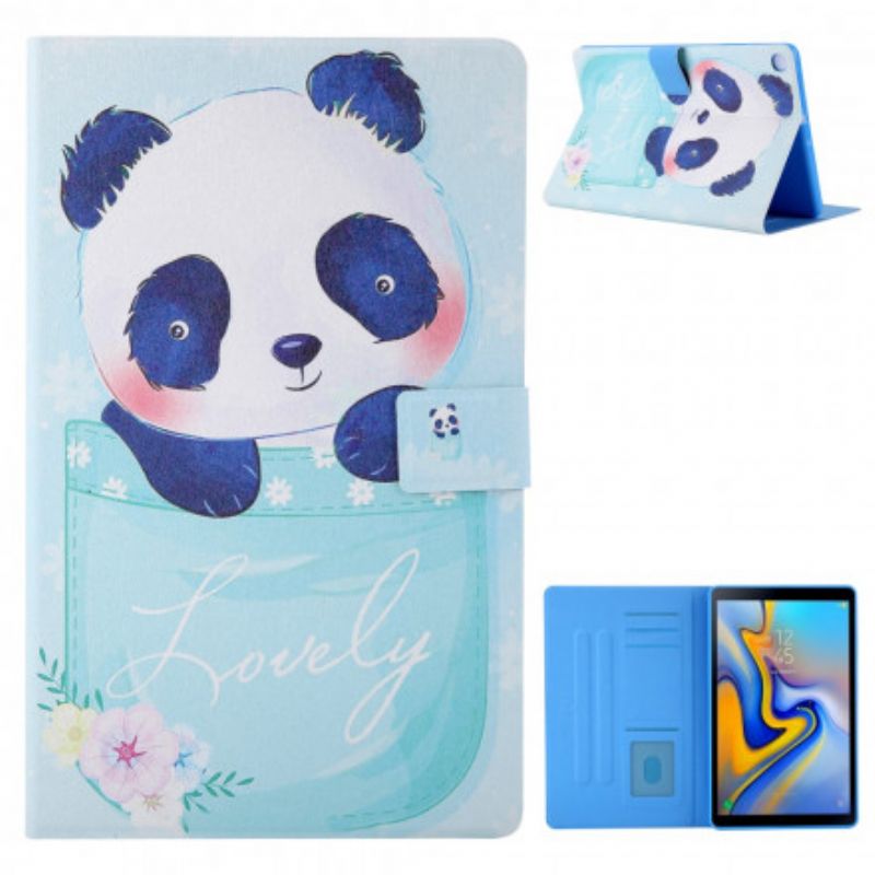 Flip Cover Samsung Galaxy Tab A7 Dejlig Panda