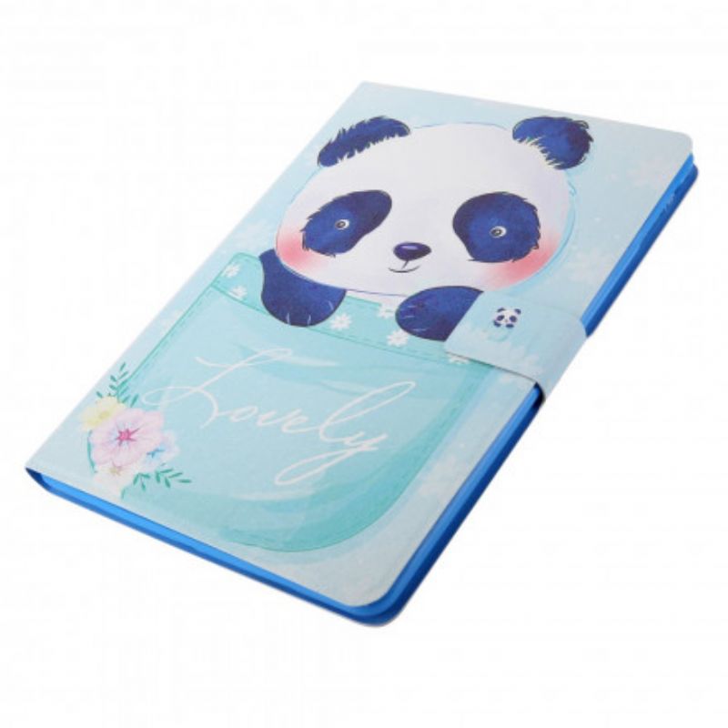 Flip Cover Samsung Galaxy Tab A7 Dejlig Panda