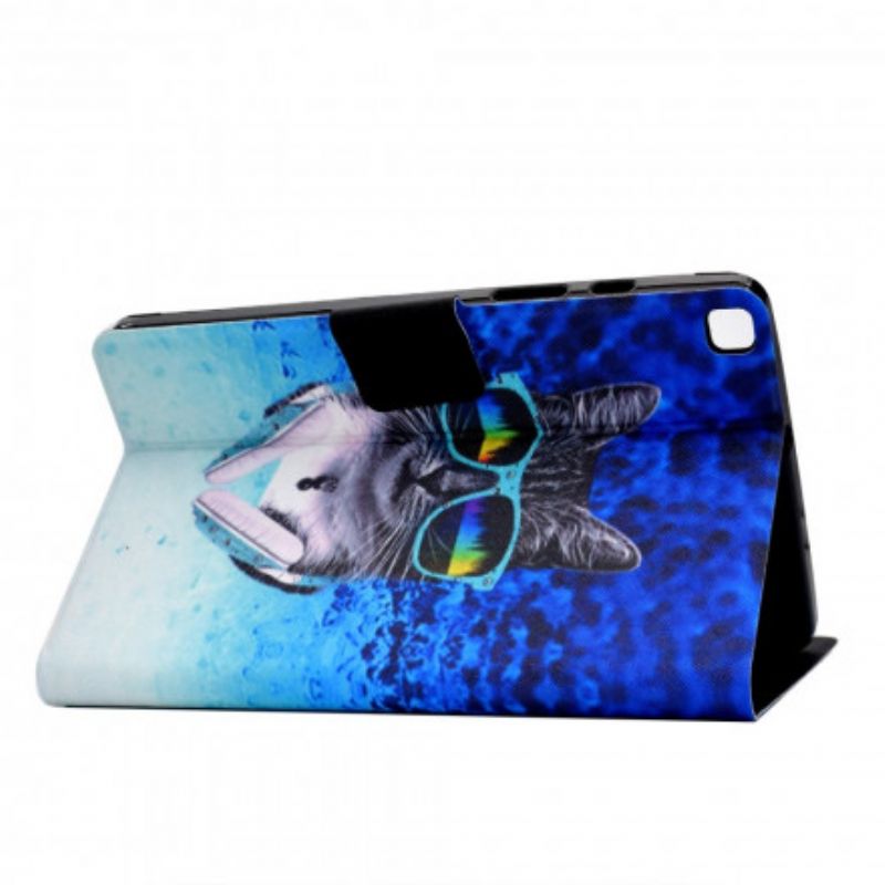 Flip Cover Samsung Galaxy Tab A7 Dj Cat