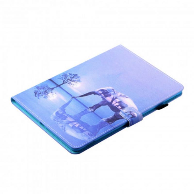 Flip Cover Samsung Galaxy Tab A7 Elefantkunst