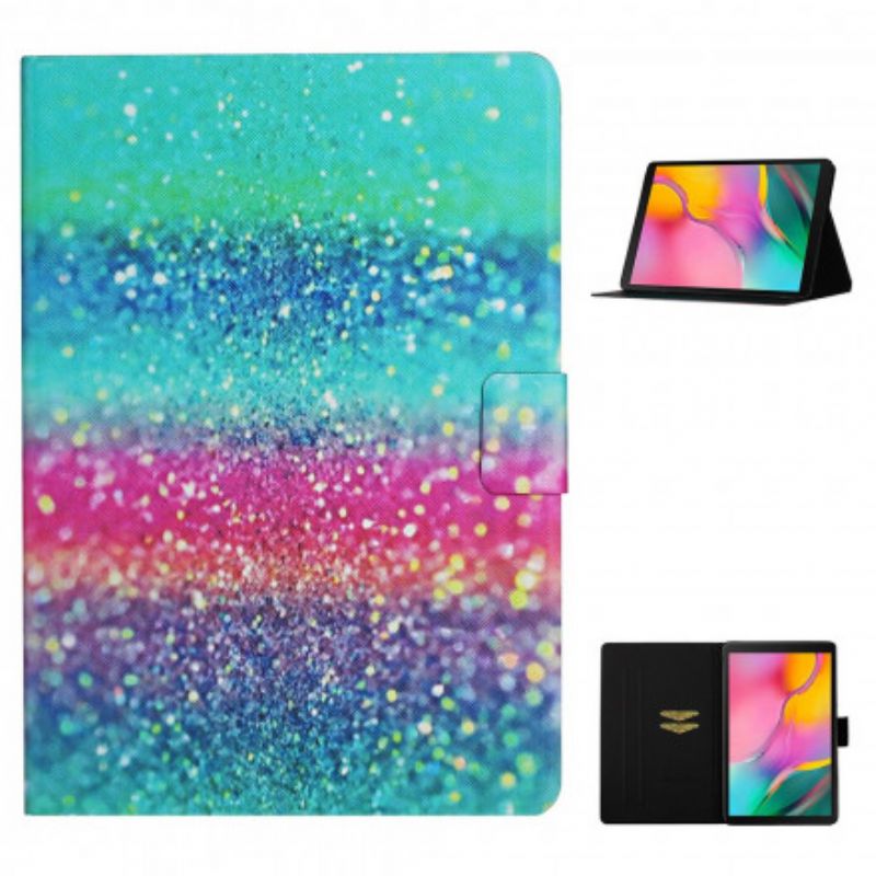 Flip Cover Samsung Galaxy Tab A7 Element Pailletter