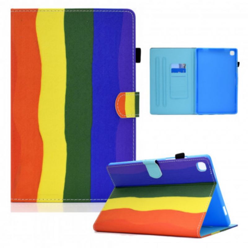 Flip Cover Samsung Galaxy Tab A7 Farverig