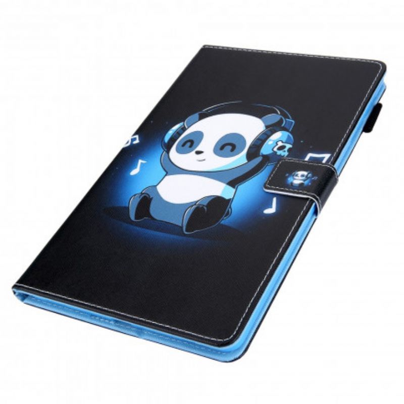 Flip Cover Samsung Galaxy Tab A7 Funky Panda