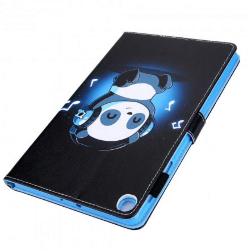 Flip Cover Samsung Galaxy Tab A7 Funky Panda