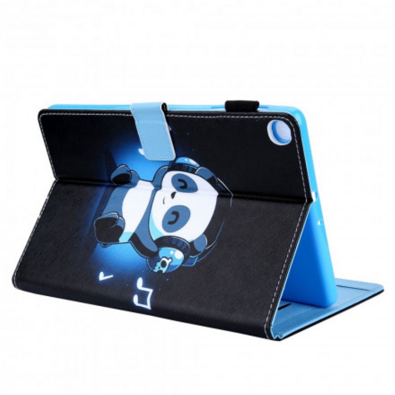 Flip Cover Samsung Galaxy Tab A7 Funky Panda