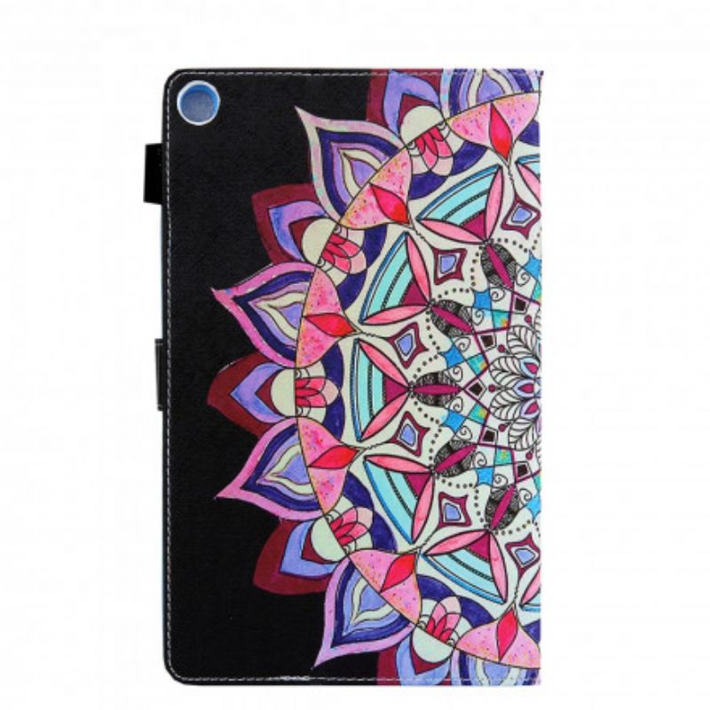 Flip Cover Samsung Galaxy Tab A7 Grafisk Mandala