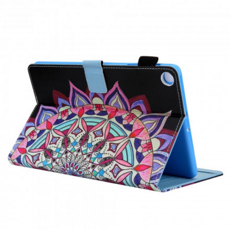 Flip Cover Samsung Galaxy Tab A7 Grafisk Mandala