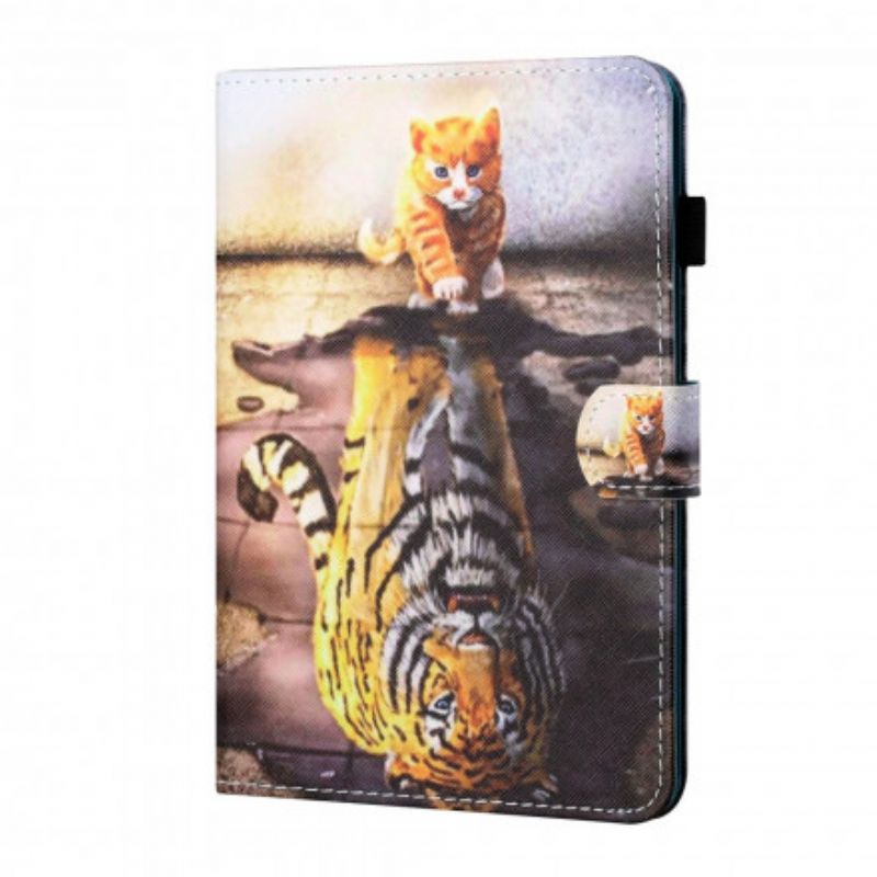 Flip Cover Samsung Galaxy Tab A7 Kattingen Art