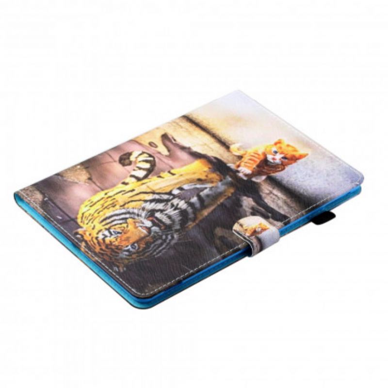 Flip Cover Samsung Galaxy Tab A7 Kattingen Art