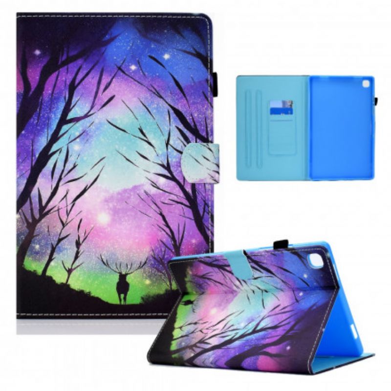 Flip Cover Samsung Galaxy Tab A7 Kongelig Hjort