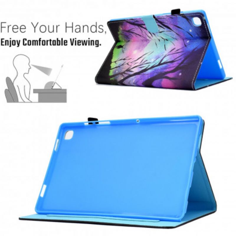 Flip Cover Samsung Galaxy Tab A7 Kongelig Hjort