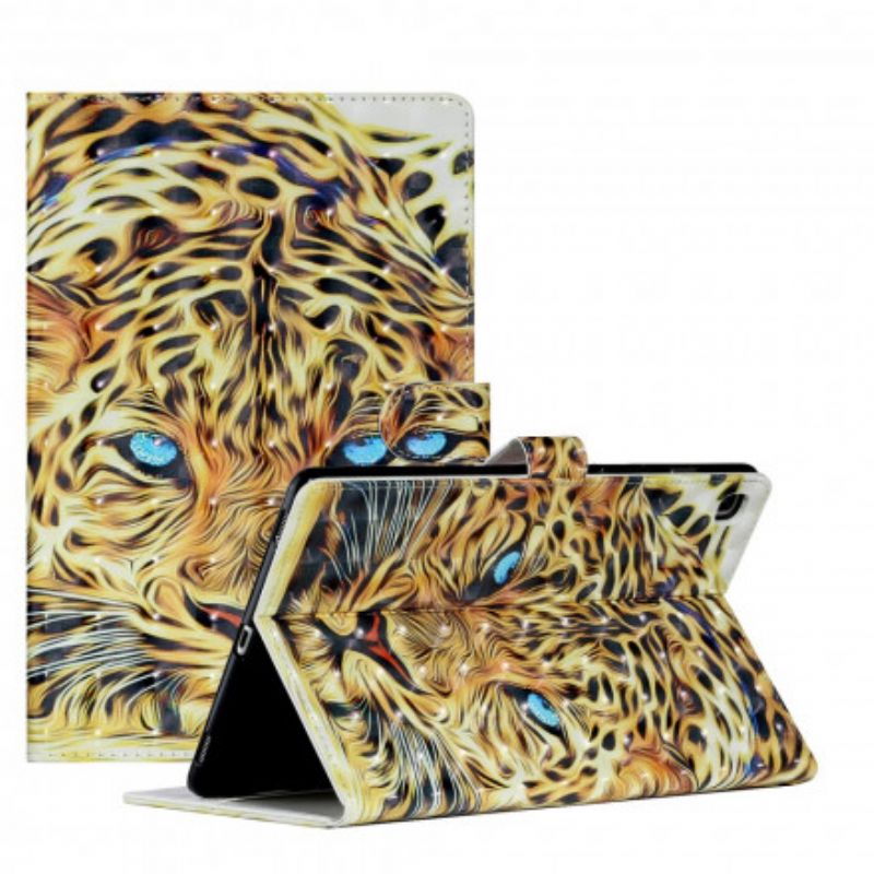 Flip Cover Samsung Galaxy Tab A7 Leopard