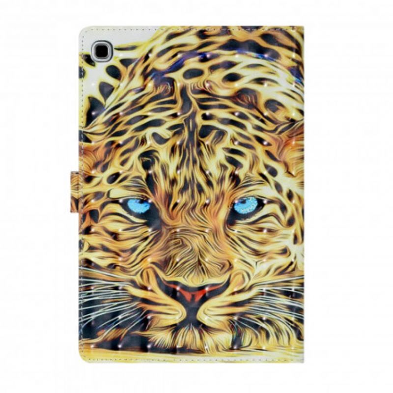 Flip Cover Samsung Galaxy Tab A7 Leopard