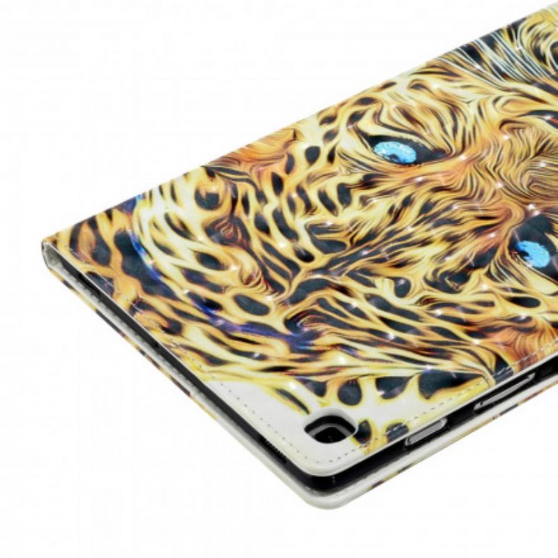 Flip Cover Samsung Galaxy Tab A7 Leopard