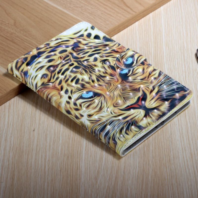 Flip Cover Samsung Galaxy Tab A7 Leopard