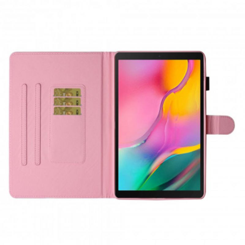 Flip Cover Samsung Galaxy Tab A7 Opmærksom Killing