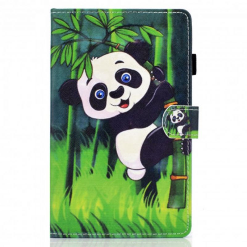 Flip Cover Samsung Galaxy Tab A7 Panda