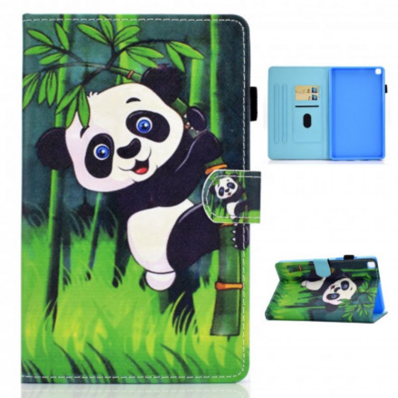 Flip Cover Samsung Galaxy Tab A7 Panda