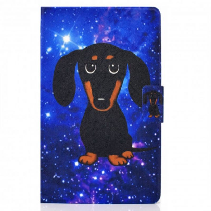 Flip Cover Samsung Galaxy Tab A7 Sød Hund