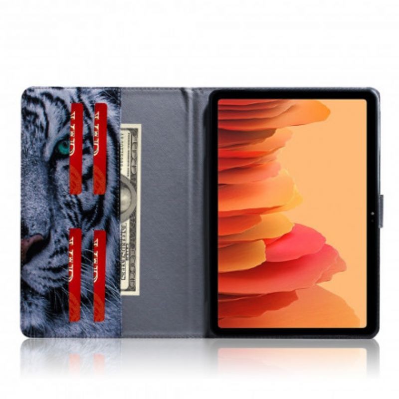 Flip Cover Samsung Galaxy Tab A7 Tigerhoved