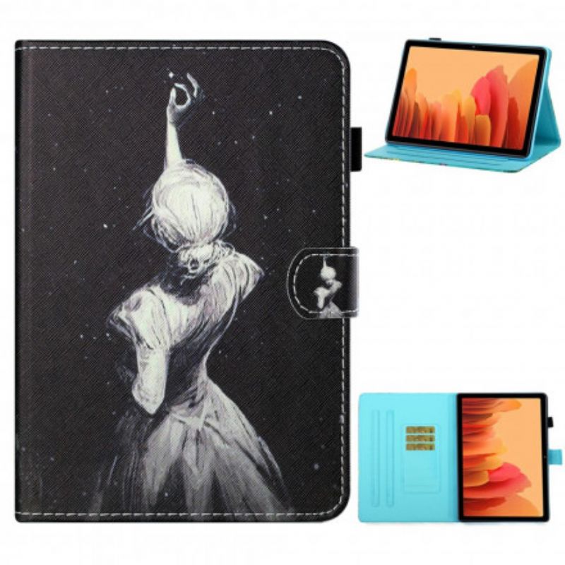 Flip Cover Samsung Galaxy Tab A7 Ungpige Art