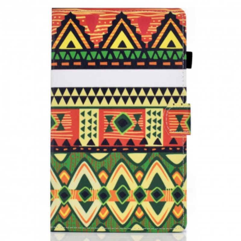 Læder Cover Samsung Galaxy Tab A7 Aztec