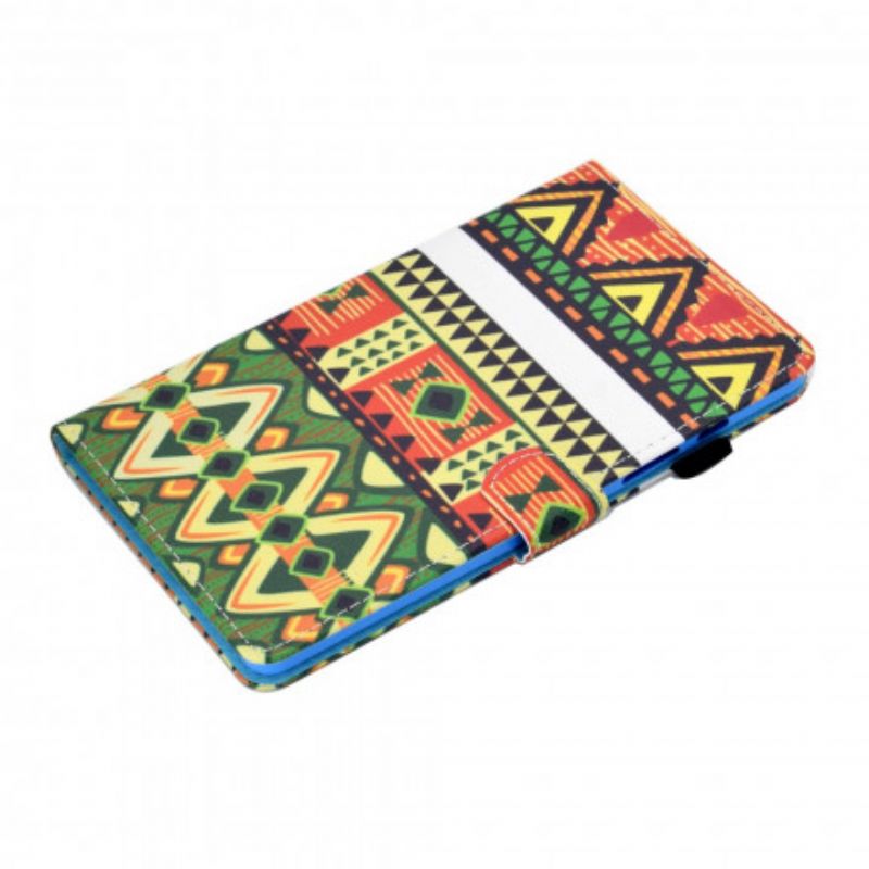 Læder Cover Samsung Galaxy Tab A7 Aztec