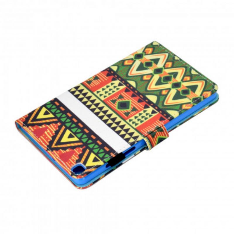 Læder Cover Samsung Galaxy Tab A7 Aztec