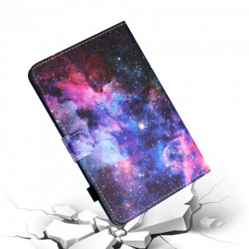 Læder Cover Samsung Galaxy Tab A7 Landskabskunst