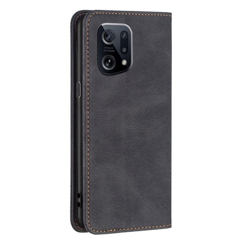 Cover Oppo Find X5 Flip Cover Binfen Farve